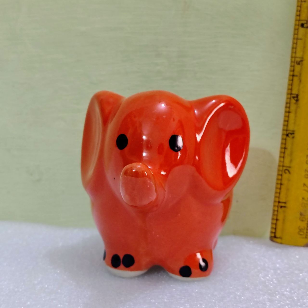 handmade ceramic elephant planter